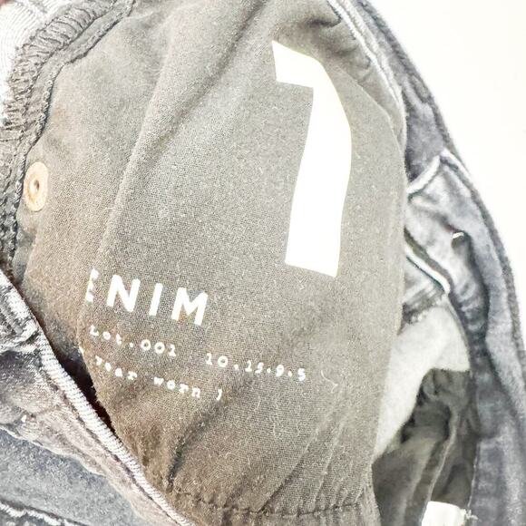 Current Elliott Skinny Jeans Charcoal Denim Jeans Zip Fly Size 28 - Picture 8 of 9